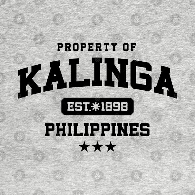 Kalinga - Property of the Philippines Shirt by pinoytee